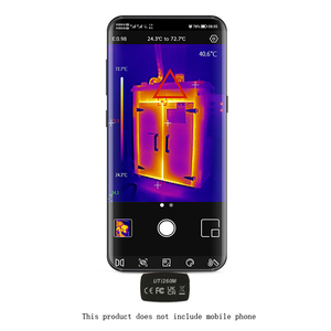 UNI-T UTI260M Car Thermal Camera Imager 256*192 Pixel Mobile Phone Thermal Imaging Camera for Water Pipe Floor Heating Detection - Product Image 5
