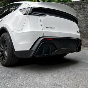 Difusor de Parachoques Trasero de Fibra de Carbono Seca para Model Y Juniper, Accesorios para Automóviles - Product Image 3
