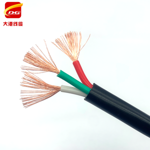 Câble électrique flexible en cuivre <span class=keywords><strong>3</strong></span> <span class=keywords><strong>x</strong></span> 1,5 mm 2,5 mm avec âme conductrice en cuivre, câble électrique PVC pour appareils ménagers H05VV-F - Product Image 2