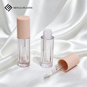 Botol <span class=keywords><strong>Lip</strong></span> <span class=keywords><strong>Gloss</strong></span> bulat 2.5ml, botol kosong plastik besar dengan kotak dan Logo, harga promosi - Product Image 2