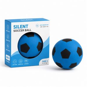 Balón de Fútbol de Espuma Suave y Silencioso para Interiores, Balón de Juego Silencioso para Niños con Empaque en Caja de Color con Ventana - Product Image 5