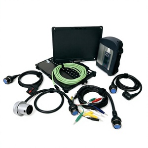เครื่องสแกนวินิจฉัย V110 Lap MB Star SDConnect C4OBD2 Multiplexer พร้อม WiFi DOIP สำหรับรถยนต์และรถบรรทุก 12V 24V - Product Image 3