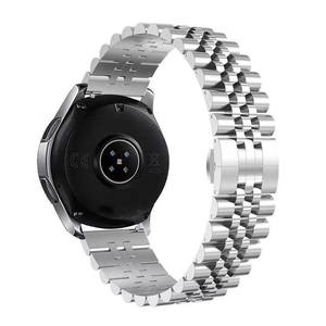 Bracelet de luxe en acier inoxydable 20/22mm, bracelet à maillons, bracelet de montre en métal pour <span class=keywords><strong>Samsung</strong></span> <span class=keywords><strong>Gear</strong></span> <span class=keywords><strong>S2</strong></span>/3/4 Active 2/1 Smart Watch - Product Image 2