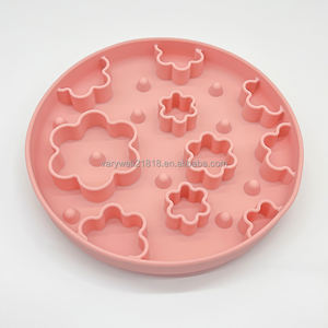 VaryWell 2026 Bol de Mangeoire Lente Rose pour Animaux de Compagnie, Accessoire Écologique Antidérapant pour Chats, Tapis de Léchage pour Chiens - Product Image 4