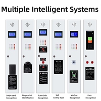 Petit casier électromagnétique extérieur en métal en acier armoire express équipement intelligent de stockage de livraison de colis IOT