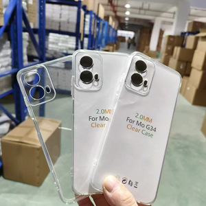 Funda protectora suave de TPU gruesa de 2,0mm, funda transparente para Moto G04 G34 G84 G54 G85 Edge 60 Fusion 5G 2025 - Product Image 5