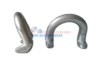 Anillo de Amarre de Acero Q235 Forjado Galvanizado en Caliente de Alta Calidad y Resistencia, Estándar ISO para Amarre y Reparación de Contenedores