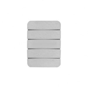 Porte-savon en diatomite écologique, absorbant l'eau, à séchage instantané, avec rainures, pour salle de bain, design moderne - Product Image 1