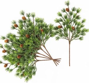 Nhân Tạo Giáng Sinh Dân Gian Thông Chi Nhánh Thông Hình Nón Vòng hoa Thân Cây Cây Cây Cây Cây Tuyết Tùng Chọn Nhà Lá Cho Kỳ Nghỉ Mùa Đông Trang Trí Nội Thất - Product Image 1