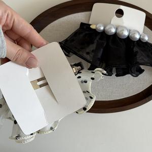 Nouvelle Pince à Cheveux Française à Pois et Perles pour Femme, Accessoire de Mariage Demi-Elégant avec Grand Nœud, Idéal pour Fêtes et Cérémonies - Product Image 6