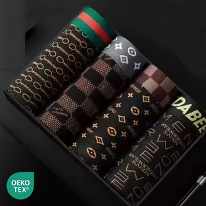 2025 Slip Boxer da <span class=keywords><strong>Uomo</strong></span> Stampati Personalizzabili all'Ingrosso, Freschi, Comodi, Traspiranti, Antistatici, a Vita Media, <span class=keywords><strong>Taglie</strong></span> <span class=keywords><strong>Forti</strong></span> - Product Image 1