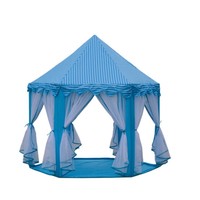 Tente de jeu pour enfants, grand, rose, bleu, vert, hexagone, château, Igloo, vente en gros