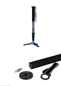 Manbily C-333 + M-1 máy ảnh chuyên nghiệp đứng Trọng lượng nhẹ di động nối dài cầm tay máy ảnh DSLR Chân máy ảnh chân máy - Product Image 5