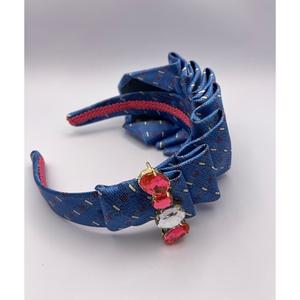 Bandeau pour cheveux en bijoux de fabrication italienne, bandeau élégant avec une touche éblouissante - Product Image 2