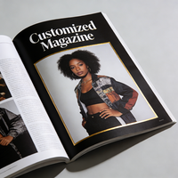 Offre Spéciale : Magazine Personnalisé Imprimé avec Matériaux Recyclés – Livre de Mode, Manuel, Catalogue, Brochure