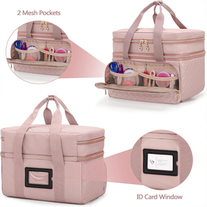 Caja de herramientas de costura <span class=keywords><strong>para</strong></span> el hogar, kit <span class=keywords><strong>para</strong></span> el hogar, dedal, suministros de costura, kit de almacenamiento, bolsa de almacenamiento de costura, Maleta de costura portátil - Product Image 4