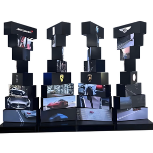 MDS tầng đứng kỹ thuật số biển và hiển thị Quảng Cáo Sáng tạo màn hình trong nhà 360 độ xoay <span class=keywords><strong>LED</strong></span> hiển thị - Product Image 3