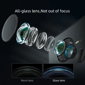 Dangbei 4K проектор F6 3840x2160 DLP 3D проектор 6G + 64G Видео Домашний кинотеатр 8K декодирование Wi-Fi 6 - Product Image 3