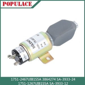 Vanne solénoïde 1751-12/2467UIB1S5A 12V 24V en métal pour remplacer et réparer les vannes d'injection - Product Image 2