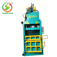 Presse à balles verticale hydraulique pour recyclage de papier usagé, machine de compactage pour cartons, canettes et plastiques - Meilleure vente