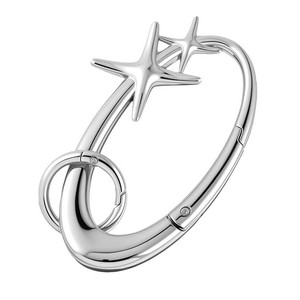 Moschettone a <span class=keywords><strong>Stella</strong></span> in Lega di Zinco di Alta Qualità, Anello Portachiavi a Forma Speciale per Borsa, Unisex, Vendita all'Ingrosso - Product Image 6