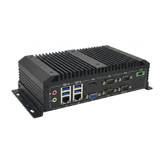 Custom MPC-2023 Fanless Embedded Industrial Computer Rugged Design Mini PC
