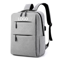 Offre spéciale, sacs d'école avec logo personnalisé, sacs à dos de voyage scolaire étanches de grande capacité, sacs pour ordinateur portable professionnel avec logo