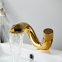 Robinet de lavabo de salle de bain traditionnel - Robinet mélangeur fiable pour eau chaude et froide
