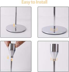 Bougeoir de luxe fini haut de gamme pour la décoration de mariage et de fête Bougeoir pilier du fournisseur indien - Product Image 5