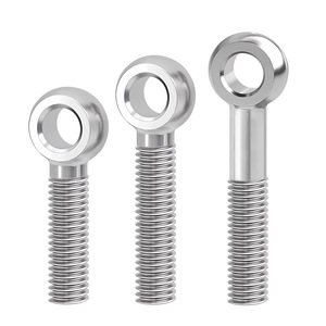 Tornillo Giratorio de Acero Inoxidable 304, Anillo de Elevación con Ojo de Pescado y Orificio, Perno M5M6M8M10M12M14 para Manualidades Metálicas - Product Image 2