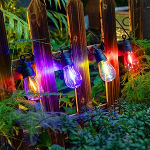 Guirlandes lumineuses décoratives romantiques RGB en forme de bougie, IP65, pour intérieur et extérieur, pour Noël, la Saint-Valentin - Product Image 3