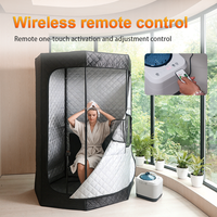 Dôme de sauna à vapeur humide de grande taille, spacieux, pour la maison, tente de sauna de 3 L pour la relaxation du corps entier