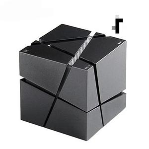 Altavoz Bluetooth Geométrico en Forma de Cubo con Luz LED RGB y Ranura para Tarjeta TF para Decoración de Escritorio, Oficina, Hogar, Regalo, Logotipo Personalizado - Product Image 1