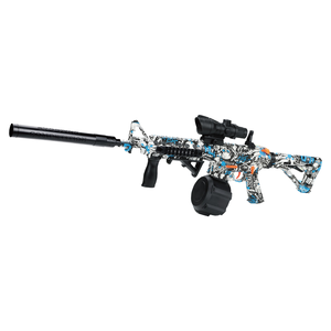 ปืนยิงกระสุนน้ำแบบใช้มืออัตโนมัติมือปืน M4A1ของเล่นปืนเจลทำจากวัสดุ ABS สำหรับเด็กผู้ใหญ่เกมยิงกลางแจ้งสำหรับงานปาร์ตี้ - Product Image 1