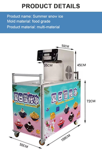 Máquina de Hielo en Escamas Comercial Personalizada con Motor, Capacidad de 60 kg/h y 190 kg/24 h, Alta Productividad, 220V/110V, 1 Año de Garantía - Product Image 5