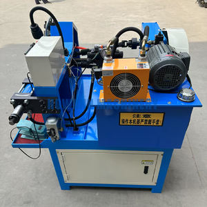 Nouvelle machine à rouler les filets hydrauliques à trois axes de conception 3 rouleaux moteur de haute précision 8-40mm diamètre 2 ans de garantie - Product Image 2