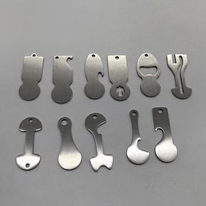 Llavero DIY de acero inoxidable con logotipo láser para desbloquear carrito de compras, ficha de desbloqueo para carrito de supermercado - Product Image 5