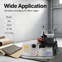Máquina de Coser de Doble Hilo para Rematar Alfombras y Tapetes con Sistema de Lubricación Automática (Máquina Titan 2502)
