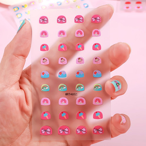 Cartoon Stickers Adhesive PVC Waterproof Gloss <b>Lamination</b> Back To School Kids DIY Craft Decorations - Product Image 4