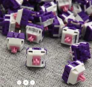 สวิตช์คีย์บอร์ดแบบกลไก UNIKEYS X HMX PURPLE DAWN LINEAR SWITCH FACTORY LUBED EDITION สวิตช์คีย์บอร์ดเกมมิ่งแบบปรับแต่งได้ - Product Image 5