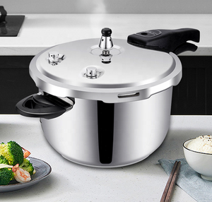 Cuisinière à pression ALLNICE personnalisée, écologique, en acier inoxydable 304, grande capacité pour le riz, compatible gaz et induction - Product Image 1