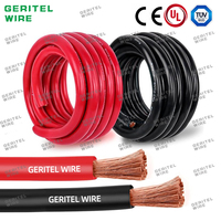 Câble de batterie solaire haute intensité 300/500V-450/750V en cuivre isolé PVC /CE/ pour onduleur solaire et batterie