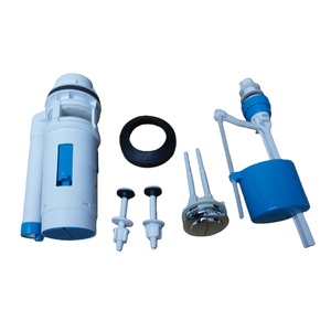 โถสุขภัณฑ์แบบยืนราคาประหยัด ติดผนัง พร้อมถังเก็บน้ำแบบเงียบ ประหยัดน้ำ วาล์วล้างแบบลูกบอลลอย - Product Image 2