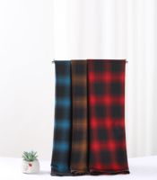 Tissu de chemise en fibre de bambou teint en fil à carreaux, qualité supérieure, infroissable, personnalisé, avec élasthanne pour chemises