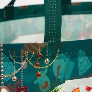 Bolsa Reutilizable Versátil para Regalos de Fiesta de Navidad, Diseño Impreso, Bolsa Laminada de Tela No Tejida - Product Image 6