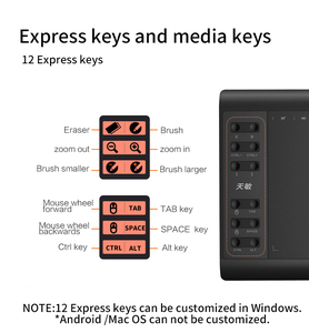 Tablet per Disegno Digitale Template G10 con Penna Stilo Senza Batteria per Animazione e Grafica - Product Image 6
