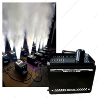 Balletstar 4000W DMX RGB LED Stage CO2 Jet Cannon Liquid DJ Smoke Machine AC110V-220V pour fêtes, clubs, événements