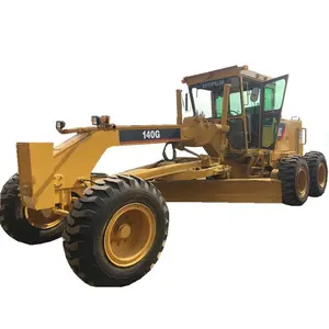 Factory Supply CAT140G Used Grader/Original Well-Maintained CAT Wheel-Moving Type CAT 140G Used Motor Grader in Shanghai