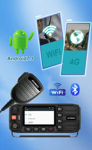 راديو محمول ANYSECU <span class=keywords><strong>9500</strong></span> 4G Wifi راديو محمول بتقنية Android7.1 <span class=keywords><strong>GPS</strong></span> IP54 DualNaro-SIMs يعمل مع Realptt Zello - Product Image 6