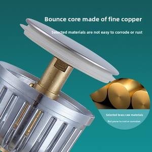 Drenaje emergente moderno <span class=keywords><strong>de</strong></span> acero inoxidable, anticorrosión, 1 año <span class=keywords><strong>de</strong></span> garantía <span class=keywords><strong>para</strong></span> fregadero <span class=keywords><strong>de</strong></span> cocina, <span class=keywords><strong>baño</strong></span>, tapón a prueba <span class=keywords><strong>de</strong></span> fugas, accesorio <span class=keywords><strong>de</strong></span> drenaje - Product Image 2